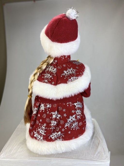 Снегурочка, фигурка танцующая и поющая 30см, в подарочной упаковке - Family фото 3