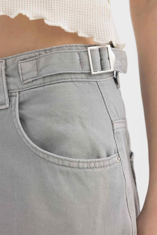 Брюки из габардина Cool Carpenter Fit - Defacto фото 5