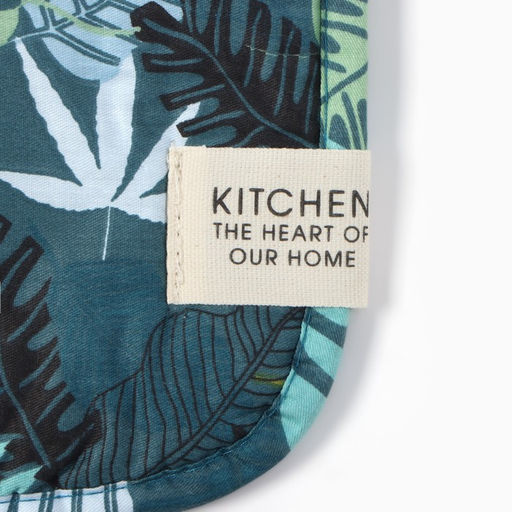 Прихватка Этель Папоротник 19х19 см, 80% хл, 20% пэ, сатин 110 г/м2  фото 3