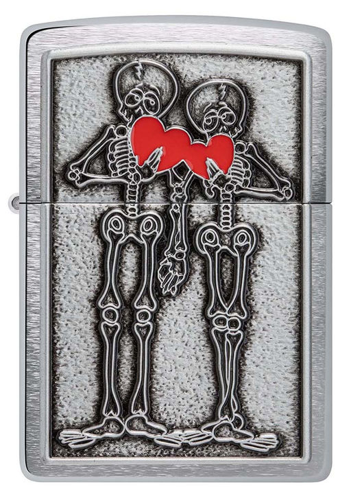 Зажигалка ZIPPO Влюбленная пара | Couple Love 48688  фото 2