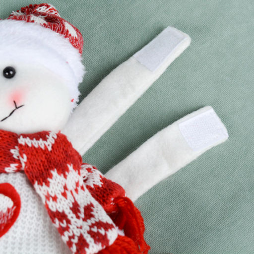 Держатель для штор Снеговик 14*5*40 см / B106 /уп 100/ на липучках - Галеонтрейд фото 6