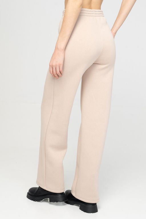 Стильные утепленные брюки палаццо Футер 3-х нитка начес