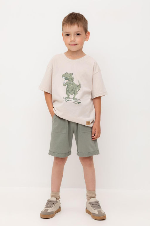 Crockid _ КР 400642-1/зеленый чай к554 шорты для мал  фото 2