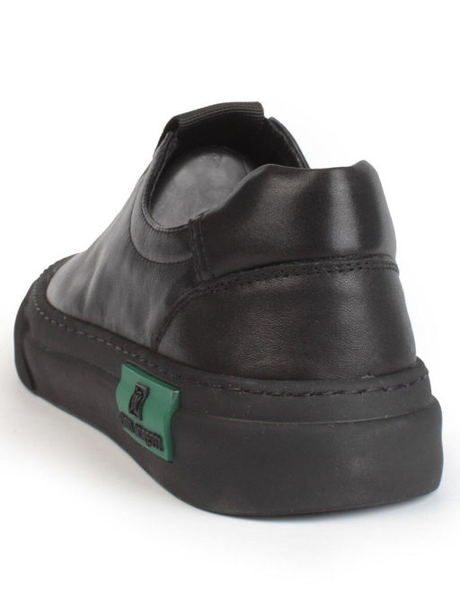 03-0121-1 BLACK Кроссовки мужские (натуральная кожа) - Фабричный китай фото 4