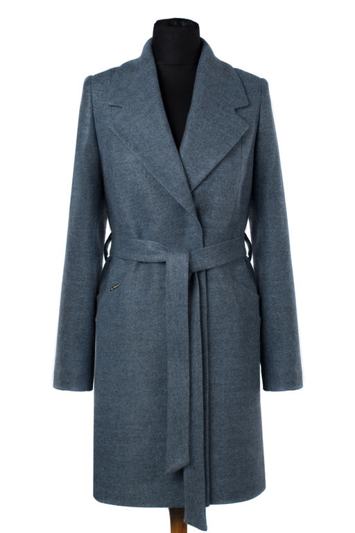 Пальто женское демисезонное(пояс) - El podio фото 8