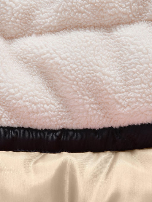 Парка зимняя подростковая для девочки бежевого цвета 9342B - Valianly фото 11