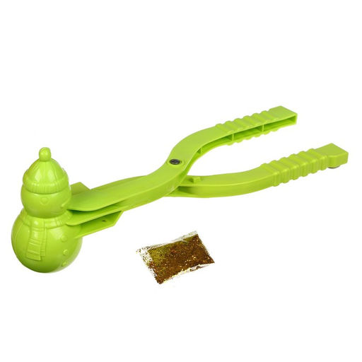 Снежколеп-песколеп Снеговик, 33911 см + блёстки 5 г, МИКС - Funny toys фото 3