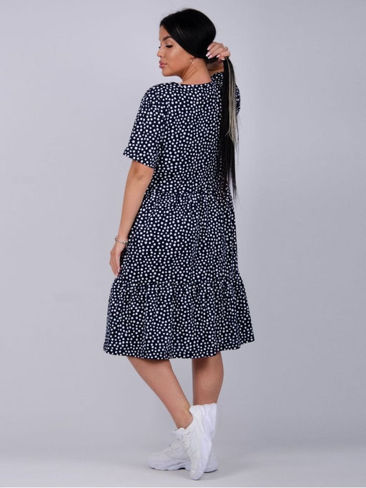 Платье Касадея, трикотаж - Малина фото 17