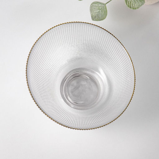 Салатник Орион, d=17.5 см, стекло, прозрачный - Magistro фото 3