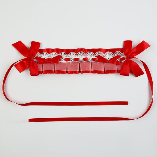 Карнавальная повязка Лолита, красная