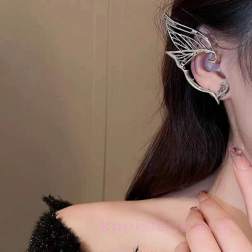 Серьга-кафф Крыло бабочки - Купи слона фото 2