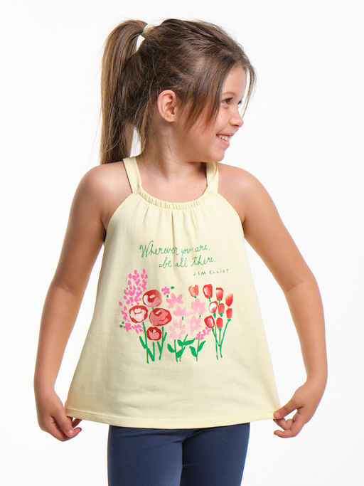 Майка с принтом UD 1920 розовый - Mini maxi фото 3