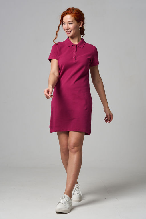 Платье Натали 14413 поло из хлопка  фото 45