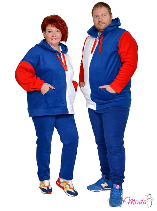 Толстовка Модель №1437 размеры 44-84 - Plusmoda фото 10