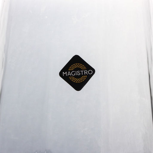 Стаканы Magistro «Дарио», 450 мл, 10×11.5 см, набор 6 шт., с золотой отводкой, стекло, графит