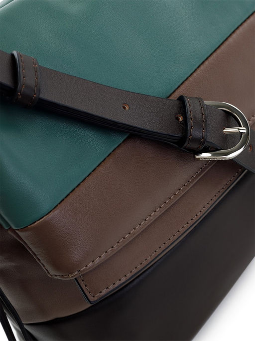 Сумка ELEGANZZA Z138-8585 multicolor-brownie  фото 4