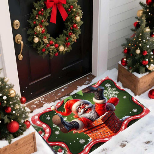 Придверный, универсальный и очень красивый коврик, противоскользящий, 40х60см