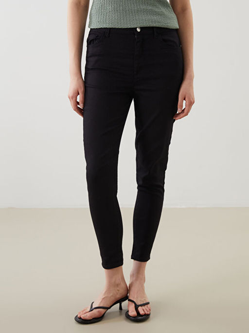 Slim Fit Kad?n Jean Pantolon