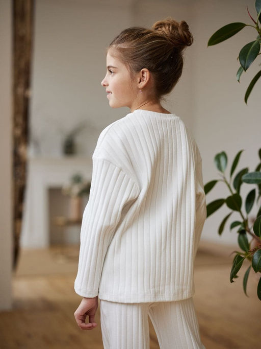 Лонгслив s0224 - Радужный хлопок фото 2