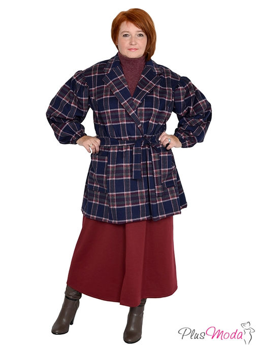 Юбка Модель №987 размеры 44-84 - Plusmoda фото 4