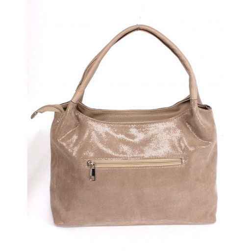 Сумка женская натуральная кожа ADEL-177/1в (отделка ИСК/КОЖА), 1отд+кар/пер, капучино 264384 - Adelia фото 2