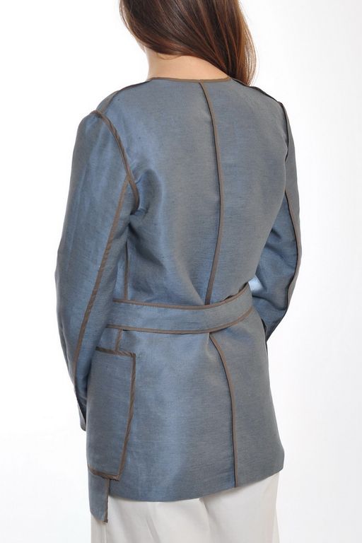 Жакет женский 035/01/Джинсовый - Rise фото 3