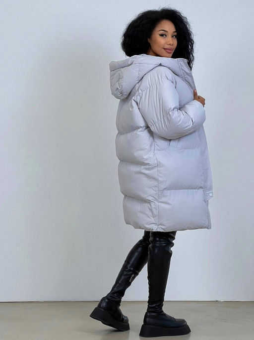 Куртка Олаф (серо-голубой) - Nadi bordo фото 2