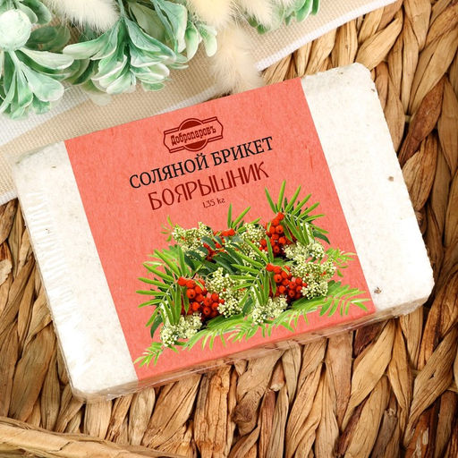 Соляной брикет, 1,35 кг Добропаровъ  фото 124