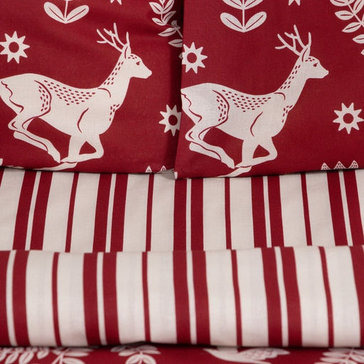 Постельное бельё Этель евро Christmas time 200х217 см, 220х240 см, 70х70 см - 2 штуки  фото 16