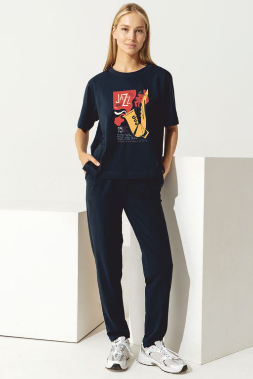 ФУТБОЛКА ЖЕНСКАЯ арт. 4724W-20226.2F-738.1141 - Almando melado фото 2