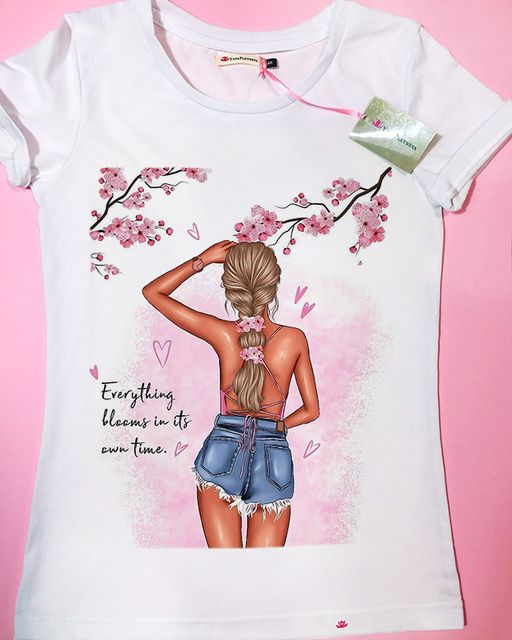 Эксклюзивная футболка Yana Pletneva упаковка плотный Zip пакет!