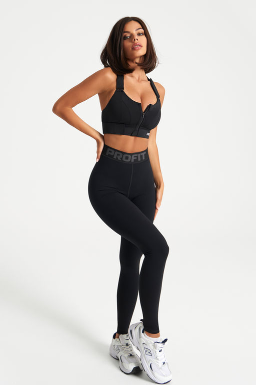 Спортивный топ с регулировкой, черный, tb.220.001 - Profit фото 9