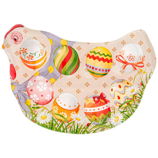 Блюдо для яиц коллекция "Светлая пасха" 25 см мал.уп.= 6шт, мин. партия 198-261