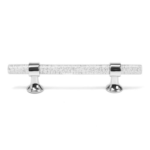 Ручка-скоба CAPPIO PK106, м/о 96 мм, d=12 мм, пластик, цвет прозрачный/хром