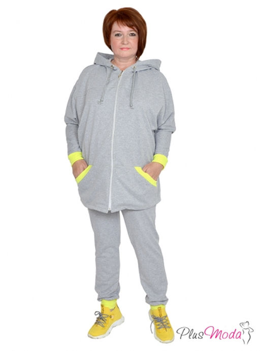 Толстовка Модель №947 размеры 44-84 - Plusmoda фото 8