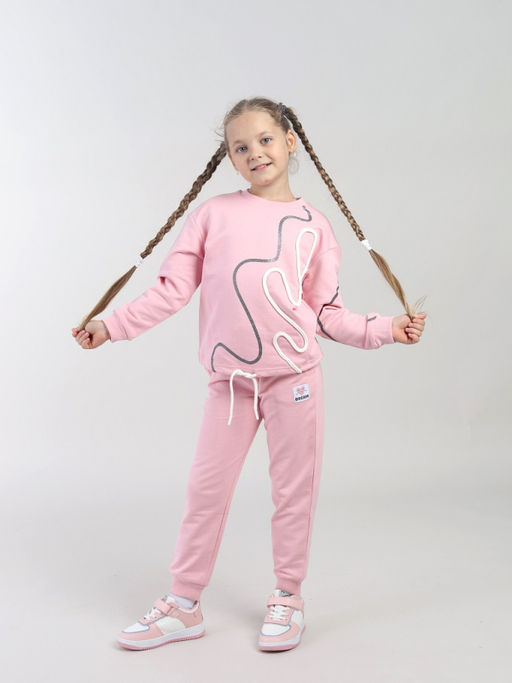 CRB wear / CWKG 63967-27-423 Джемпер для девочки,розовый  фото 2