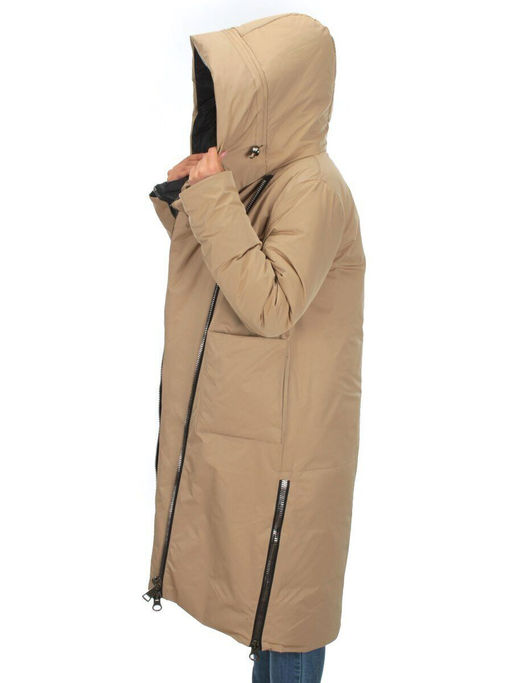 9082 BEIGE Куртка зимняя женская (200 гр. холлофайбера) - Fashion фото 9