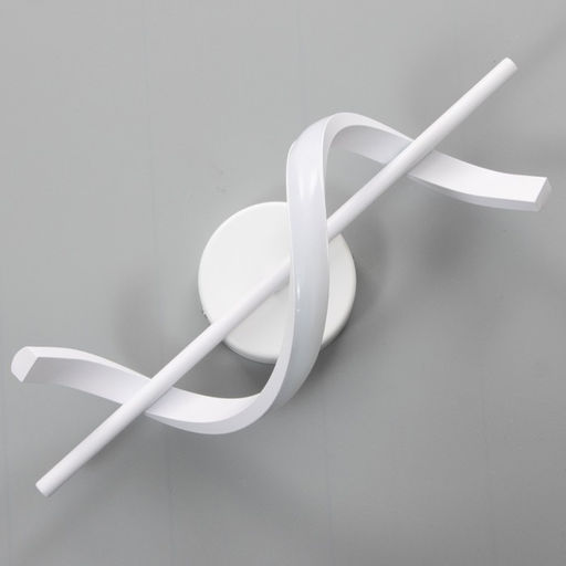 Бра «Спираль» LED 16 Вт 6000К белый 12×40 см