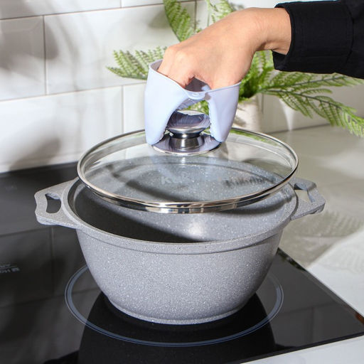 Прихватка для горячего «Ребрис», силикон, 11×8×7 см, МИКС