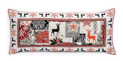 Рождественская звезда БФ - гобеленовая наволочка 32х65 см - Гобеленглавснаб фото 2