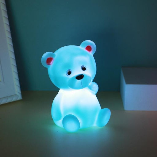 Ночник iLikeGift "Gummy bear", blue (8*12 см)