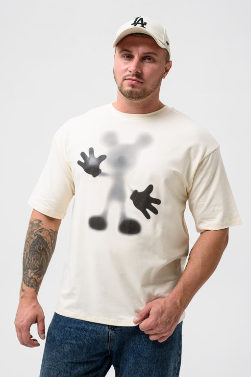 Футболка мужская 8507/1 оверсайз