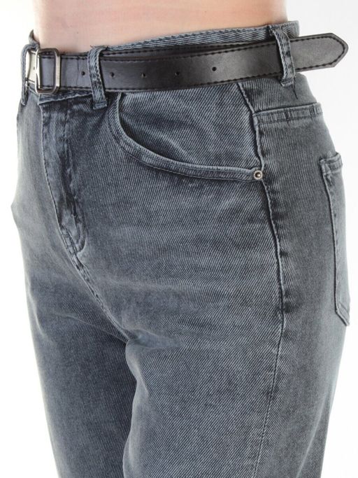 Z555-3 Джинсы-бананы Zona International женские - Фабричный китай фото 4