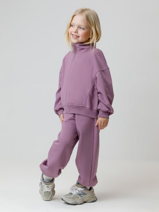 КР 400872/лиловый 3220 к649 брюки для дев