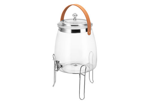 Диспенсер для холодных напитков с краном 8 л 27*23*30 см с крышкой и ручкой на металл.подставке - Elan gallery фото 3