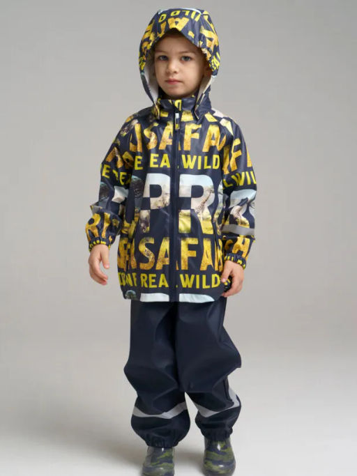 PlayToday / Куртка из полимерного материала для мальчиков (дождевик)  фото 3