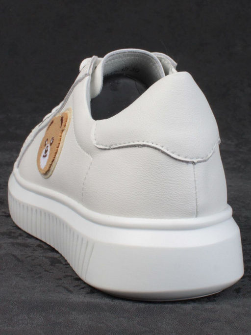 05-SD12-1D WHITE Кроссовки женские (натуральная кожа) - Фабричный китай фото 6