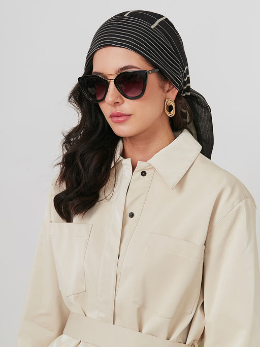 Большой, мягкий, тонкий и очень нежный двусторонний палантин - Tantino фото 7