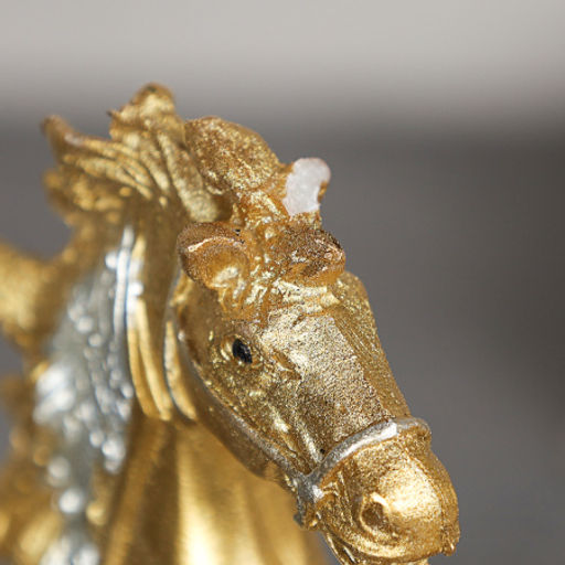 Часы статуэтка Конь 15 см / 7029 / уценка скол - Галеонтрейд фото 2