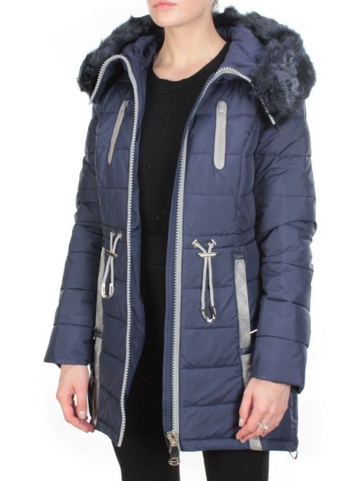 A15-863 DARK BLUE Куртка зимняя облегченная KEMIRA - Fashion фото 7